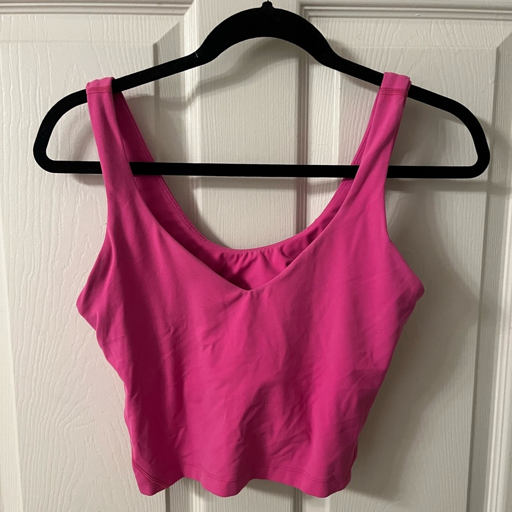 Lululemon Sonic Pink Align Tank